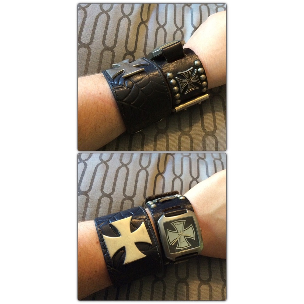🖤🕸 Leather Rock Accessories Bundle 🕸🖤 - Picture 5 of 8